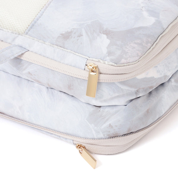 モダンパレット 圧縮オーガナイザー S ベージュ×グレー