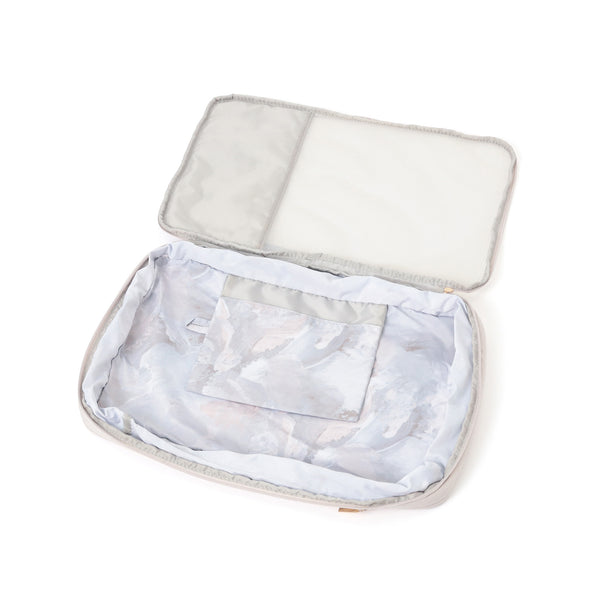 モダンパレット 圧縮オーガナイザー M ベージュ×グレー