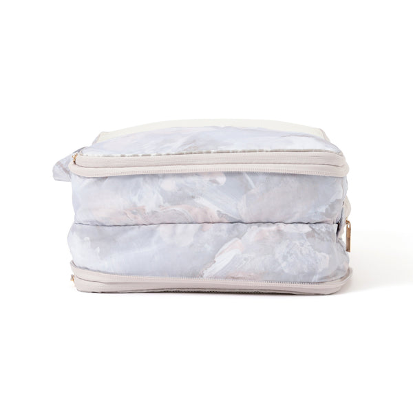 モダンパレット 圧縮オーガナイザー M ベージュ×グレー