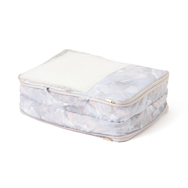 モダンパレット 圧縮オーガナイザー L ベージュ×グレー