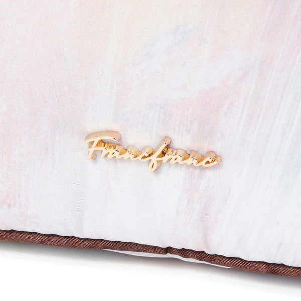 モダンパレット ハンギングポーチ L ブラウン×ピンク