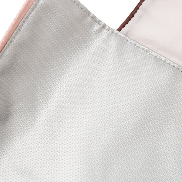 モダンパレット ヘアアイロンケース ブラウン×ピンク