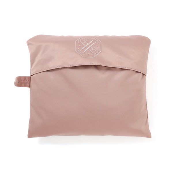 バイカラーサテン 圧縮オーガナイザー M ピンク×ブラウン