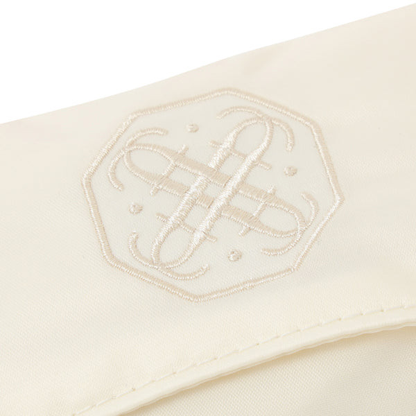 バイカラーサテン 圧縮オーガナイザー L ミント×アイボリー