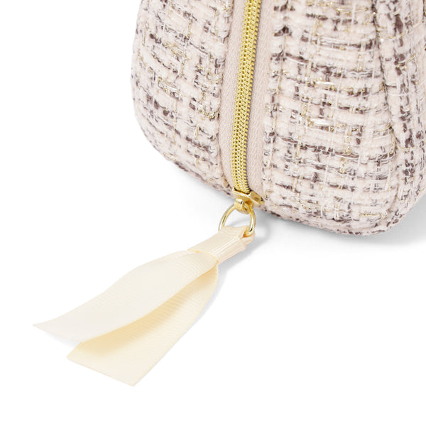 限定カラー】ツイード ポーチ S ホワイト | Francfranc（フランフラン