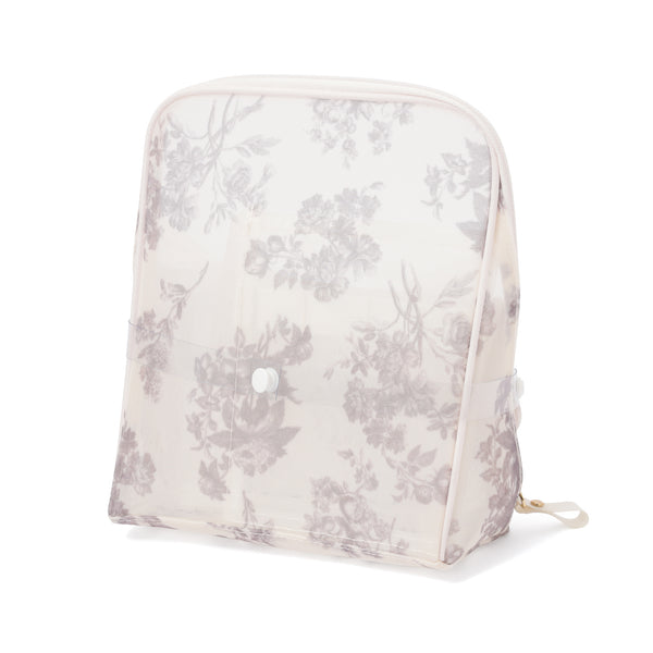 クラシックフラワー メッシュ ツールスタンドポーチ ライトピンク