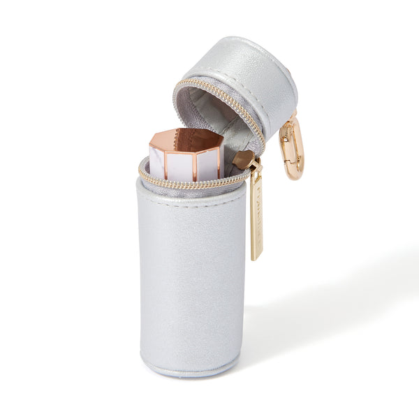 リップケース ラウンド シルバー