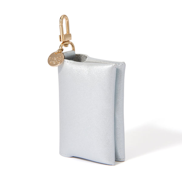 ティッシュケース シルバー