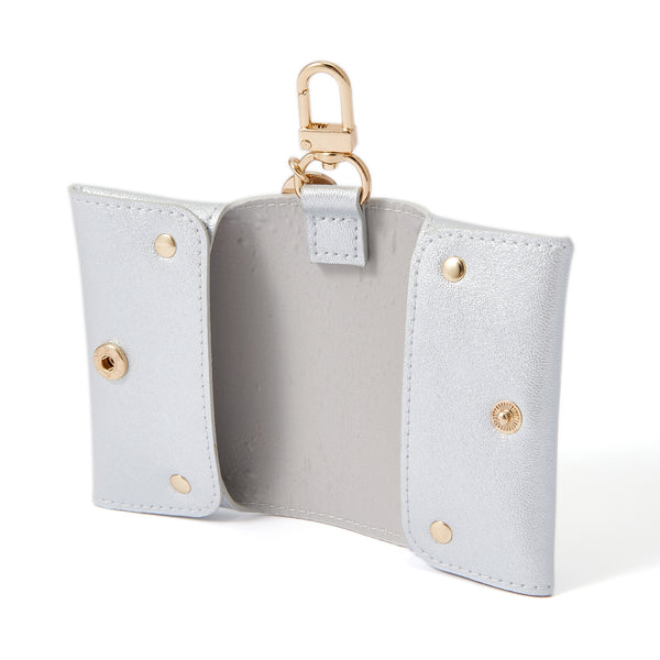 ティッシュケース シルバー