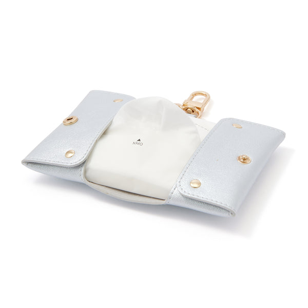 ティッシュケース シルバー