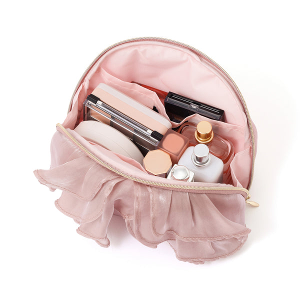 オーガンジーフラワー ポーチ S ピンク | Francfranc（フランフラン