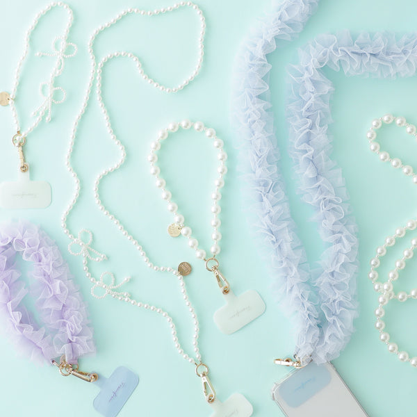 スマホストラップ チュール パープル | Francfranc（フランフラン