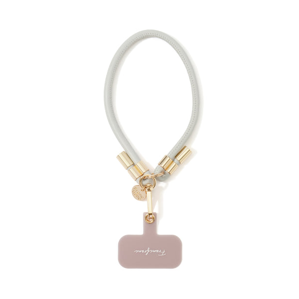 スマホハンドストラップ シンプル 2 グレー