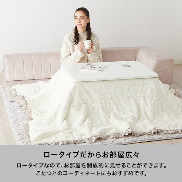 【オンラインショップ限定】ファミーユ ローソファ 2S  グレー（W1000）