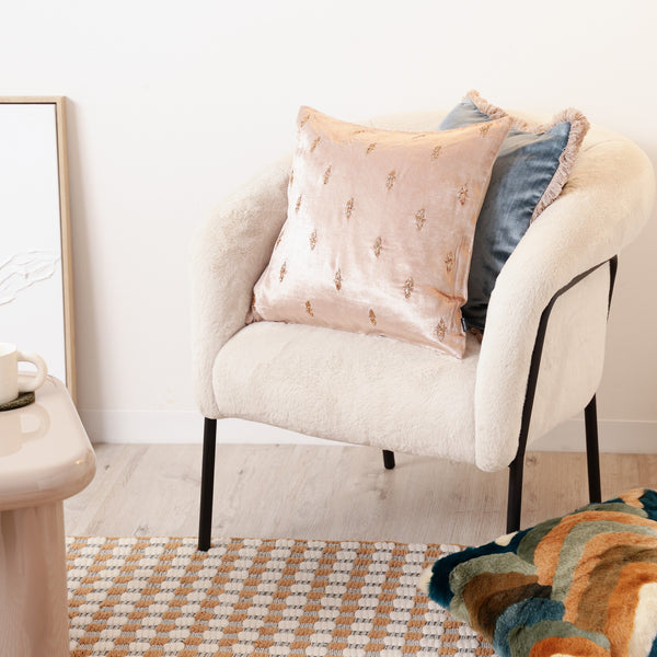 ペルシア ソファ ベージュ×ブラック（W720） | Francfranc（フラン