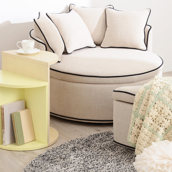 ヌック ソファ ラウンド ライトベージュ