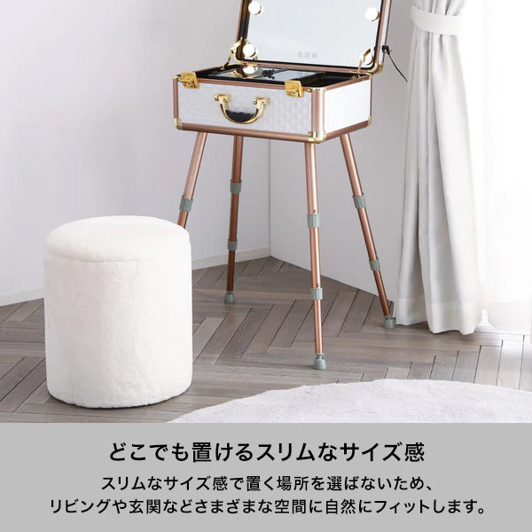 シャンティー スツール ホワイト