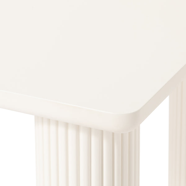 パルム ダイニングテーブル ホワイト（W1600）