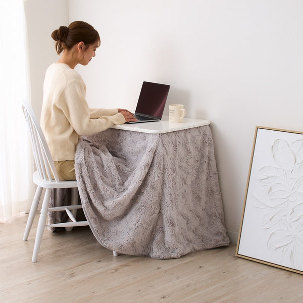 【オンラインショップ限定】シャトン こたつデスク 800×500 ホワイト