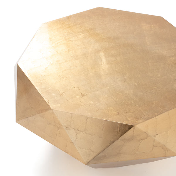 フランフラン ダイヤモンドテーブル Mサイズ 52cm ゴールド サイドテーブル子供部屋