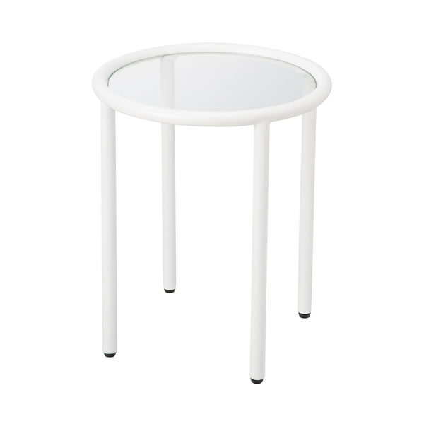 セボ サイドテーブル ラウンド ホワイト（W400） | Francfranc（フラン 