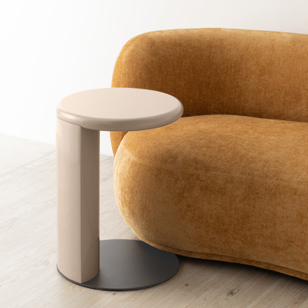 カラット サイドテーブル ベージュ(φ380) | Francfranc（フランフラン