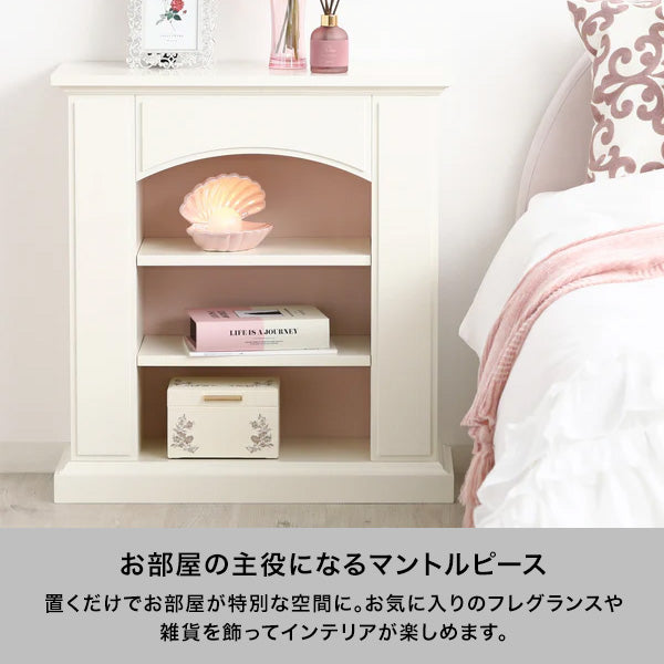 展示品】マントルピース型シェルフ M ホワイト_イオンモール茨木店