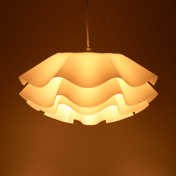 ウェーブ ペンダントランプ ホワイト | Francfranc（フランフラン