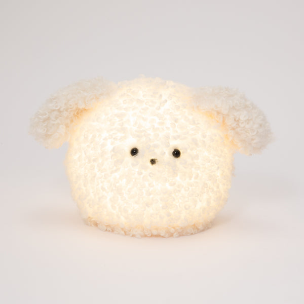 ぬいランプ ドッグ アイボリー