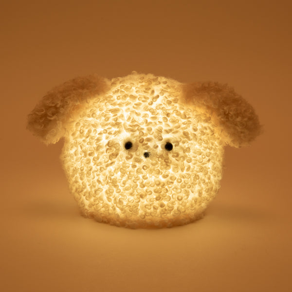 ぬいランプ ドッグ アイボリー