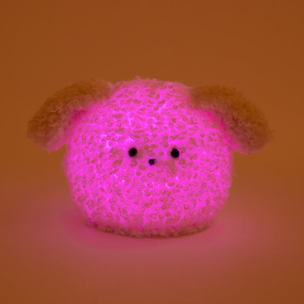 ぬいランプ ドッグ アイボリー