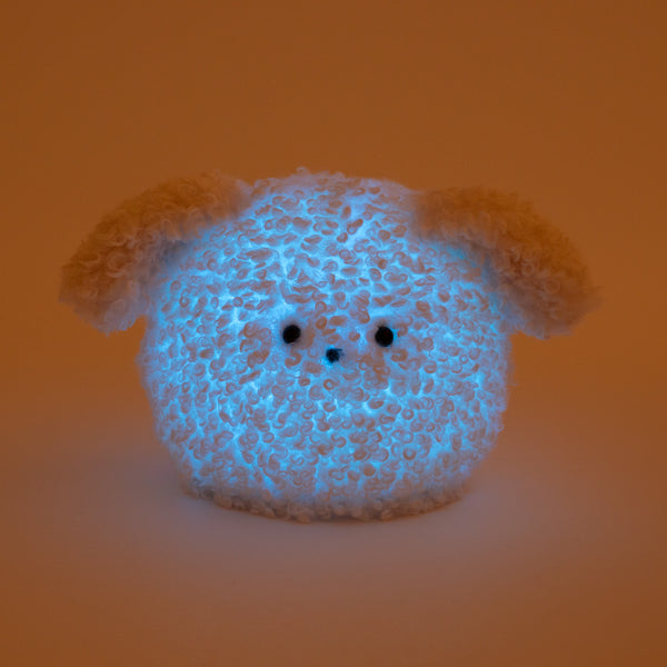 ぬいランプ ドッグ アイボリー