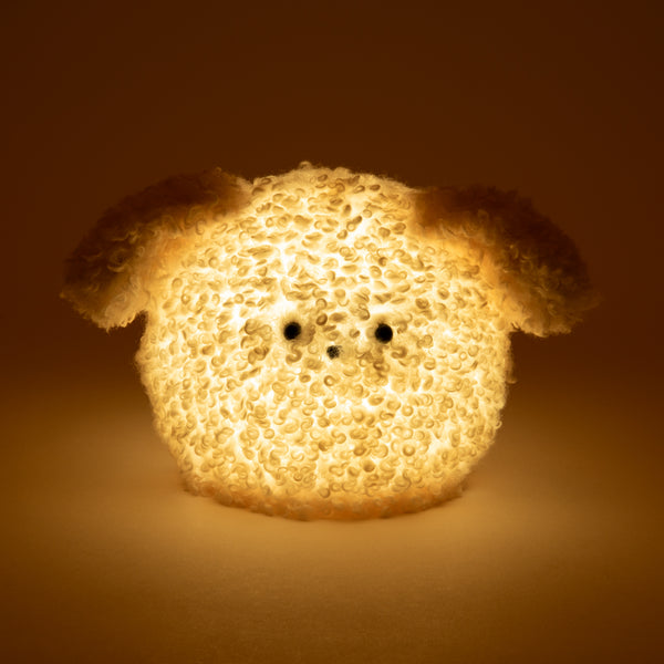 ぬいランプ ドッグ アイボリー