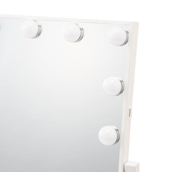 フッツェ ハリウッドミラー スクエア 3 ホワイト | Francfranc（フラン