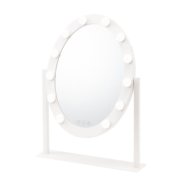 Francfranc  フッツェ　ハリウッドミラー フッツェ ハリウッドミラー ラウンド 3 ホワイト | Francfranc（フラン