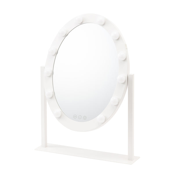 フッツェ ハリウッドミラー ラウンド 3 ホワイト | Francfranc（フラン