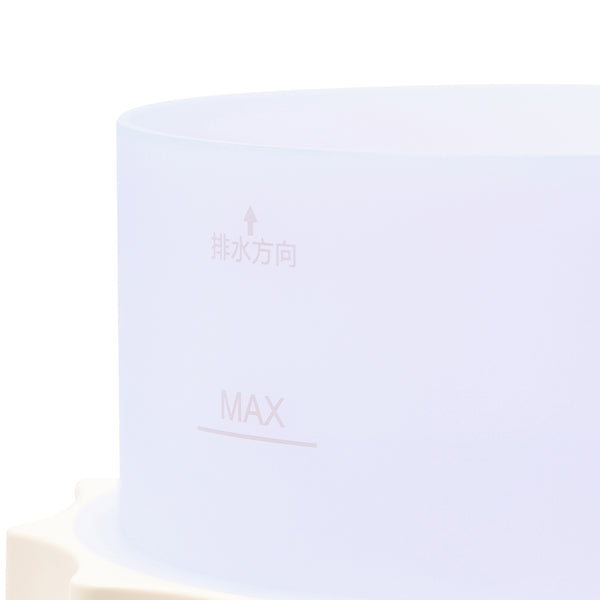 ノーヴェ 超音波式加湿器  ホワイト