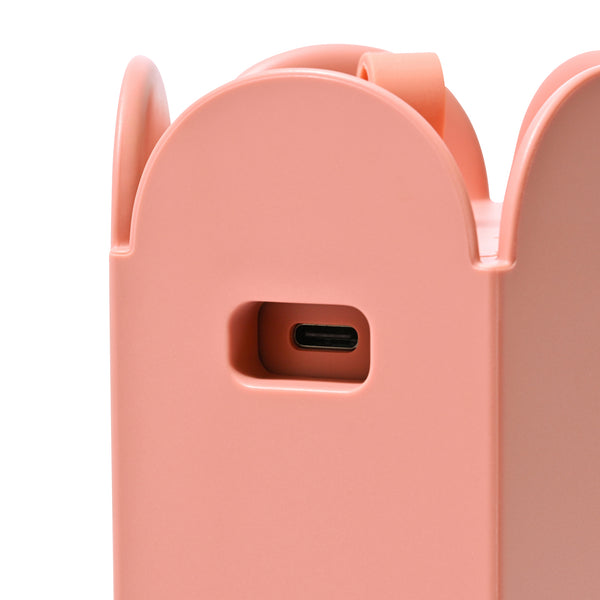 【充電式】アーチ 超音波加湿器  ピンク