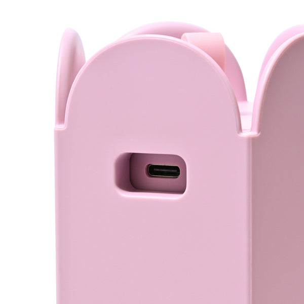 【充電式】アーチ 超音波加湿器  パープル