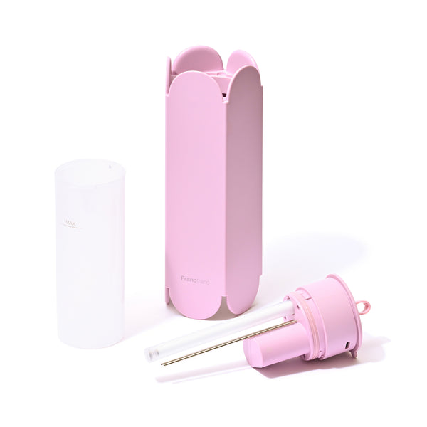 【充電式】アーチ 超音波加湿器  パープル