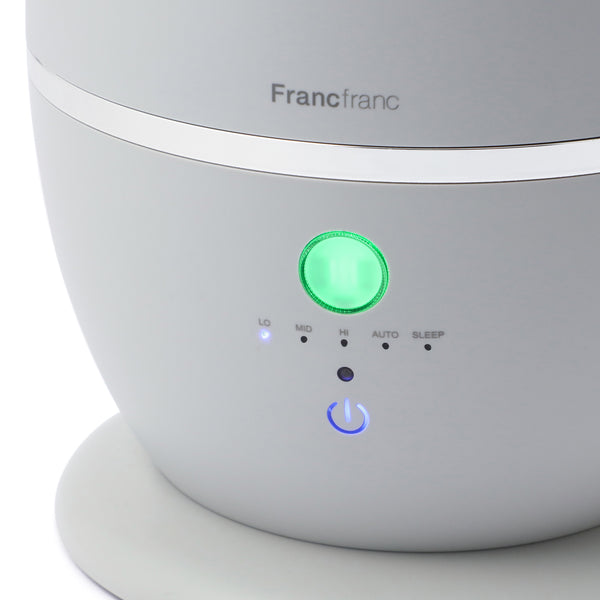 【大容量】シレーヌ 超音波式2WAY加湿器 グレー