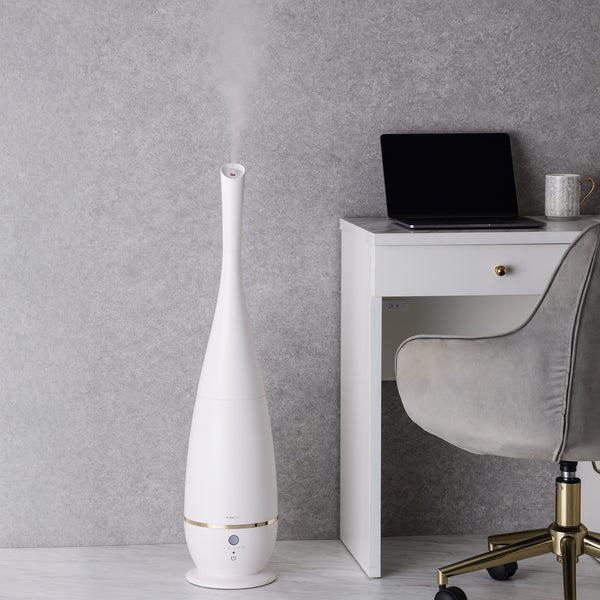 【大容量】シレーヌ 上部給水型 超音波式2WAY加湿器 ホワイト