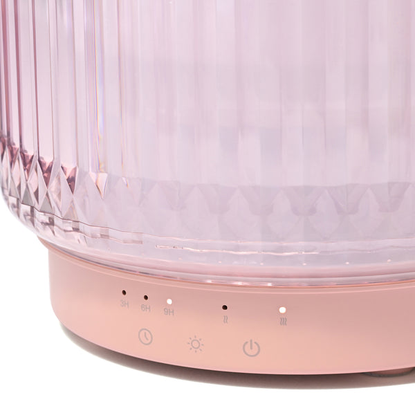 ルーチェ 超音波加湿器 ピンク