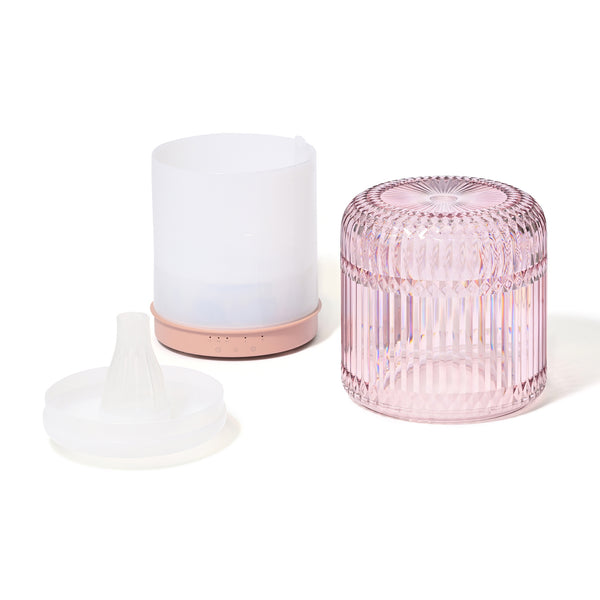 ルーチェ 超音波加湿器 ピンク