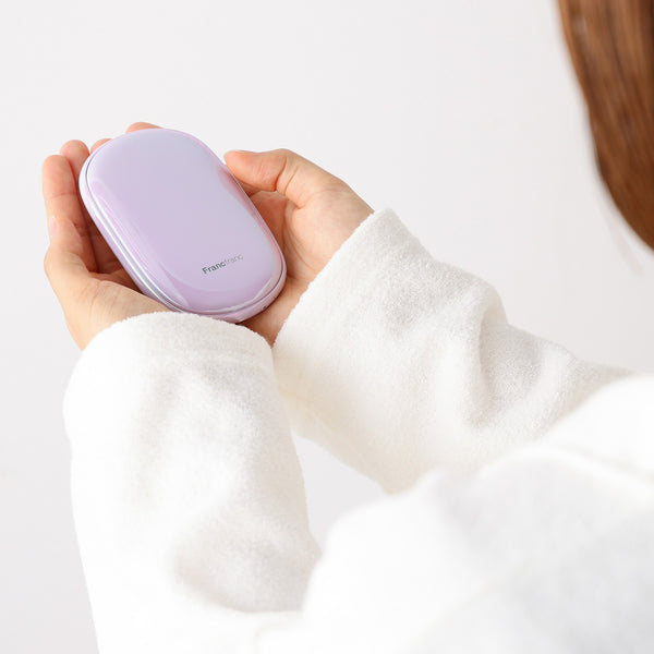 【2025年モデル】繰り返し使えるカイロ オーロラ パープル