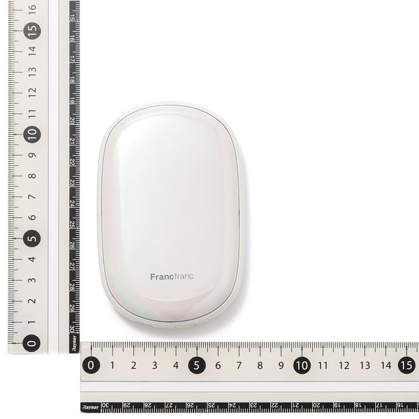 【2025年モデル】繰り返し使えるカイロ オーロラ ホワイト