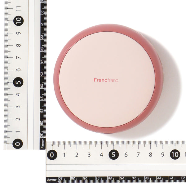 【2025年モデル】両手で使える充電式カイロ ピンク