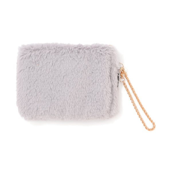 両手を温められるカイロポーチ グレー