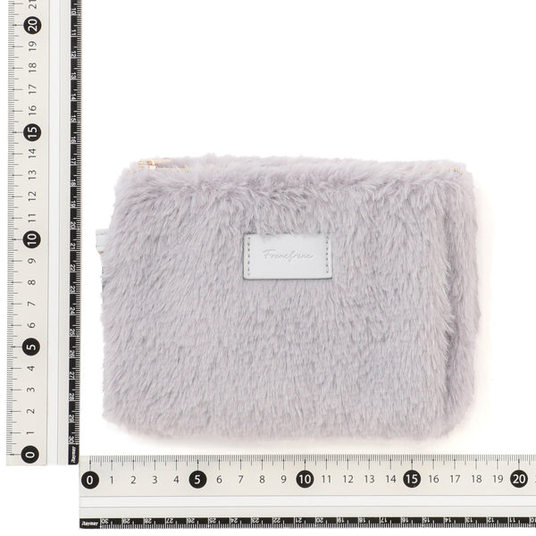 両手を温められるカイロポーチ グレー