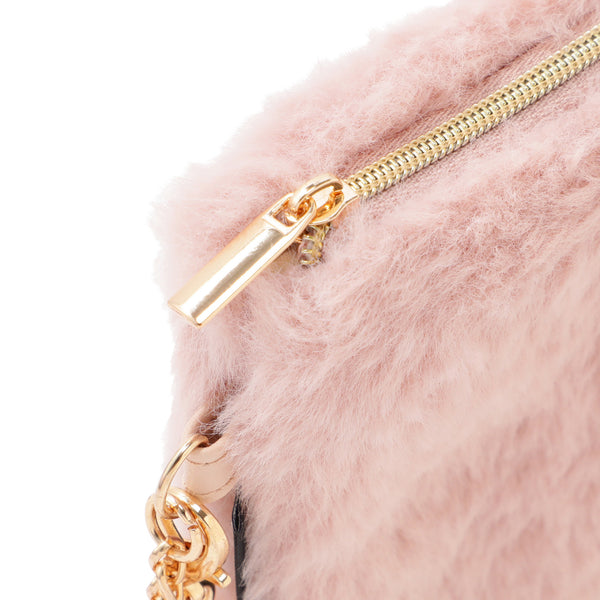 両手を温められるカイロポーチ ピンク